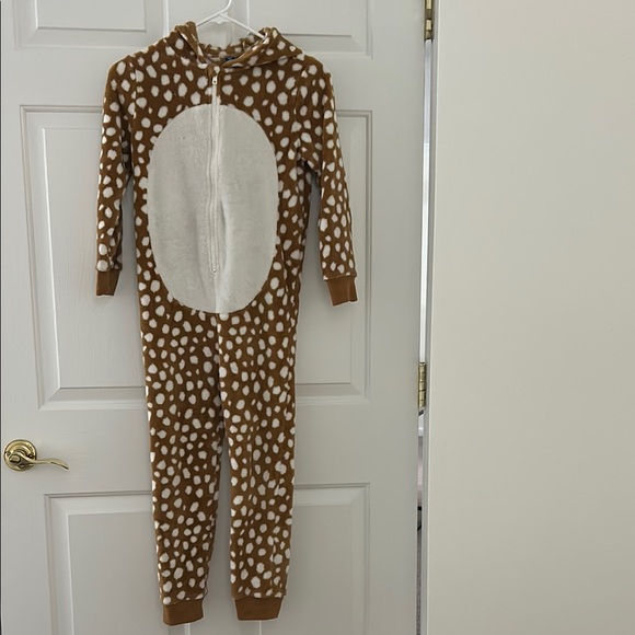 Fleece One Piece PJ size 7/8 kids - Picture 1 of 4